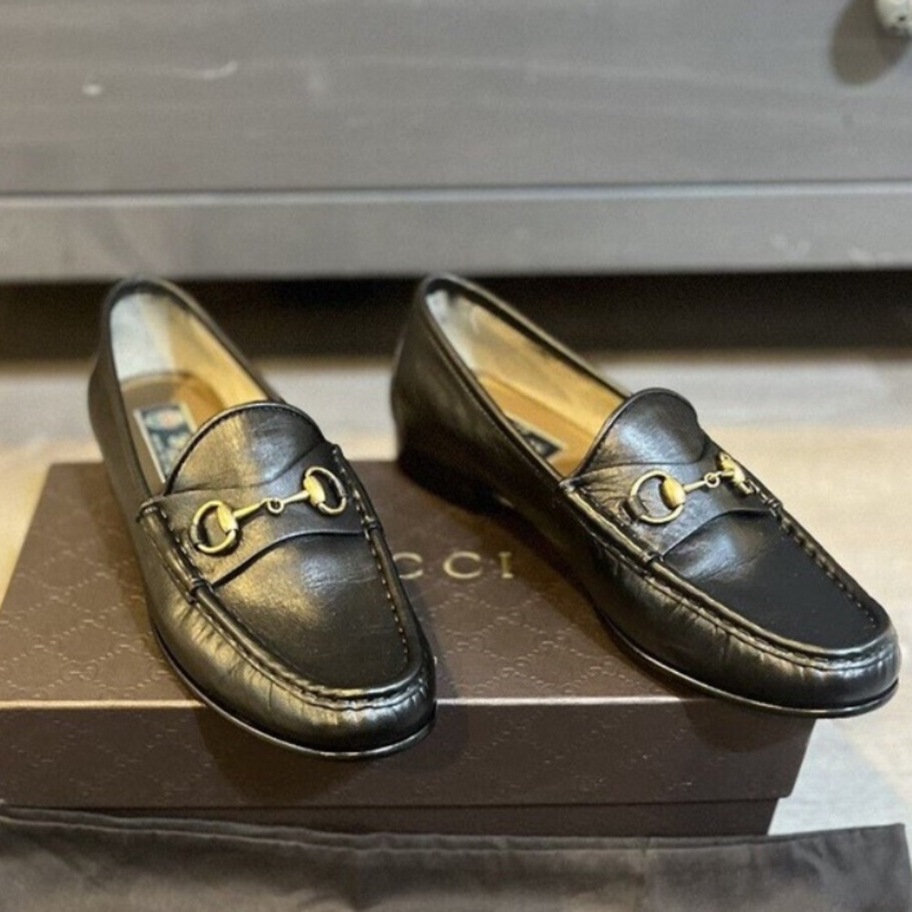 GUCCI NWT LOAFERS BLACK SIZE-8.5 
1953 Loafers